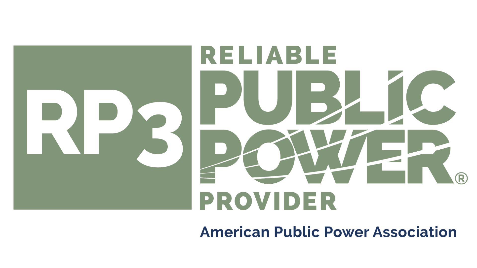 RP3 Reliable Public Power Provider logo from the American Public Power Association.