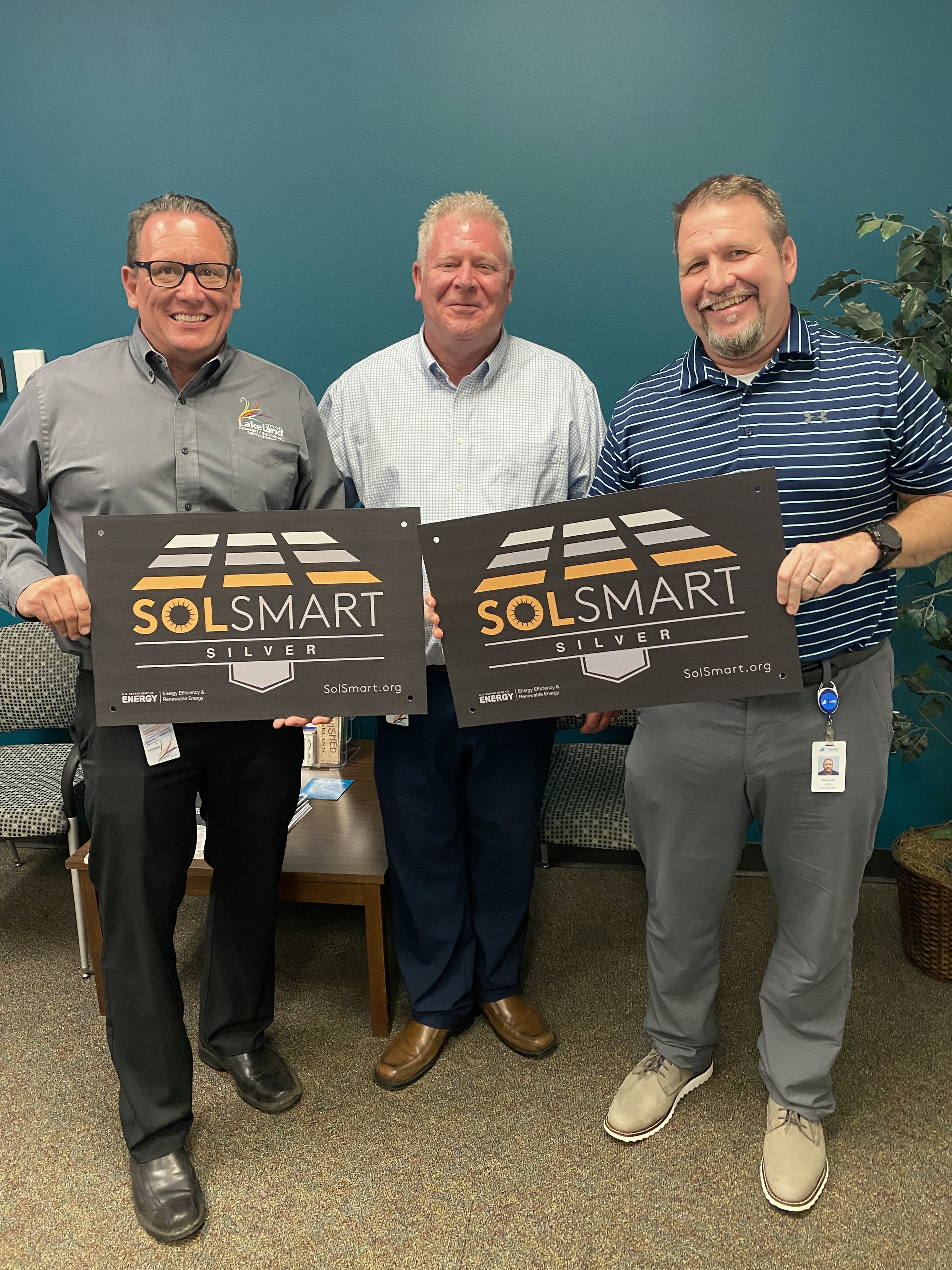 Scott Bishop AGM of Energy production receives Sol Smart Designation